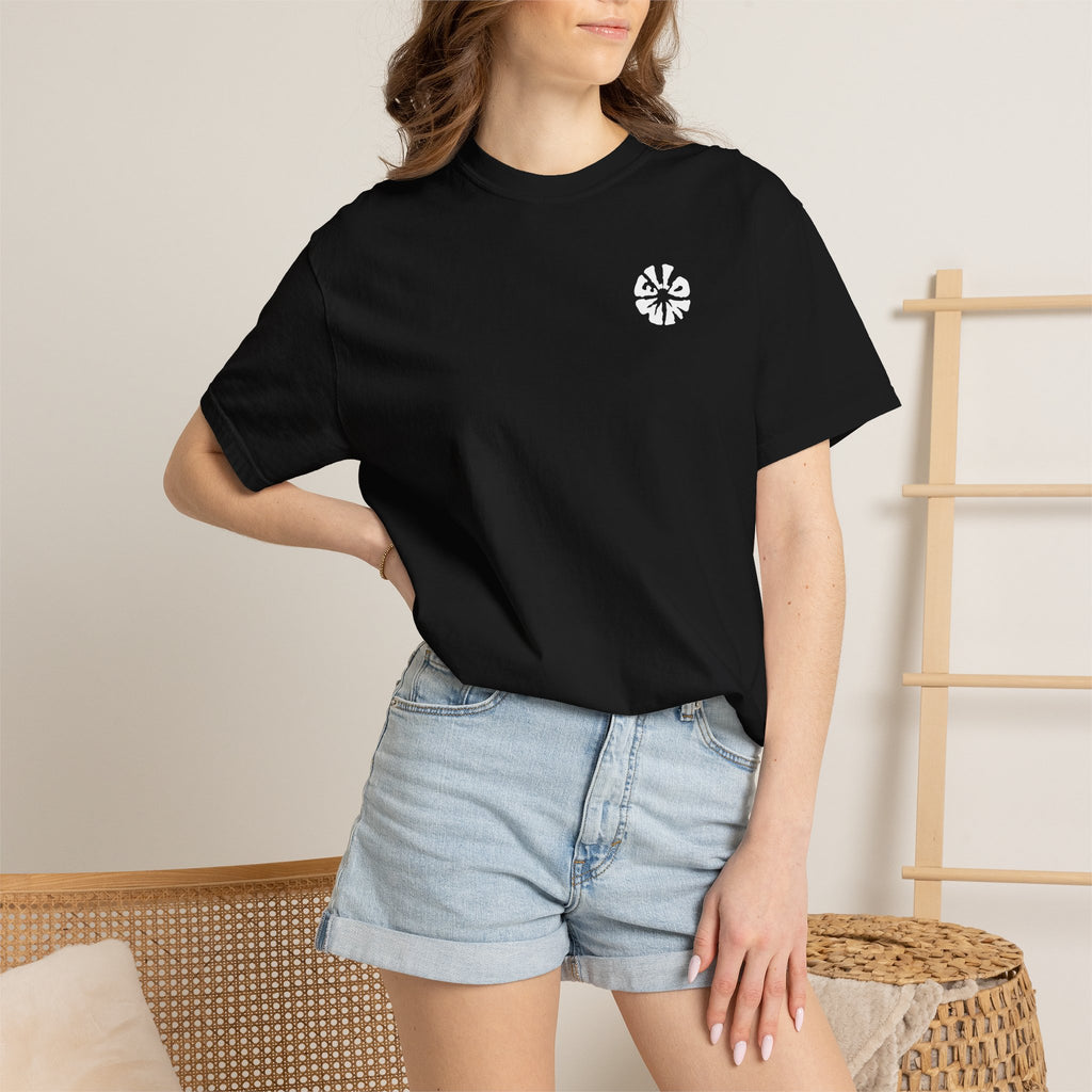 Mellow Premium Unisex White T-Shirt with Minimalist Logo