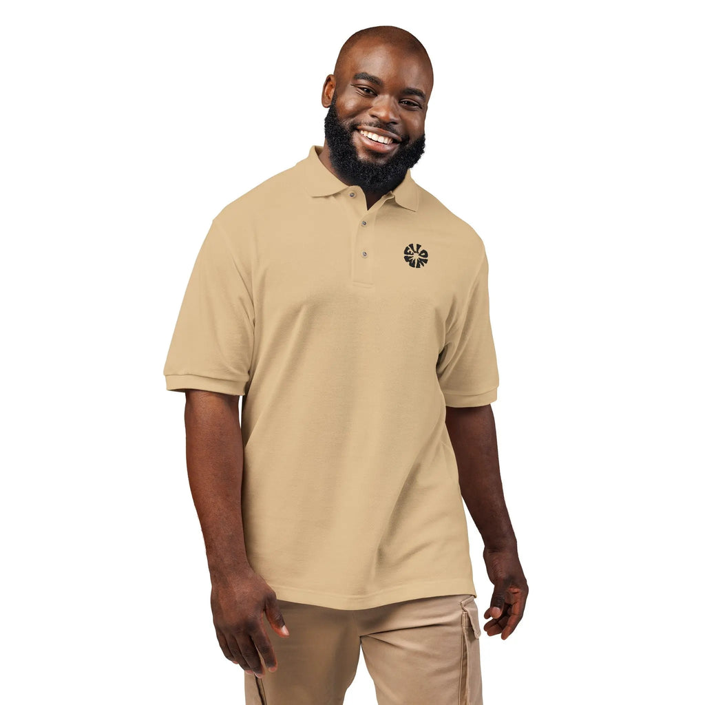 Mellow Embroidered Celtic Knot Polo Shirt — Classic Men's/Women's Casual Tee Printify