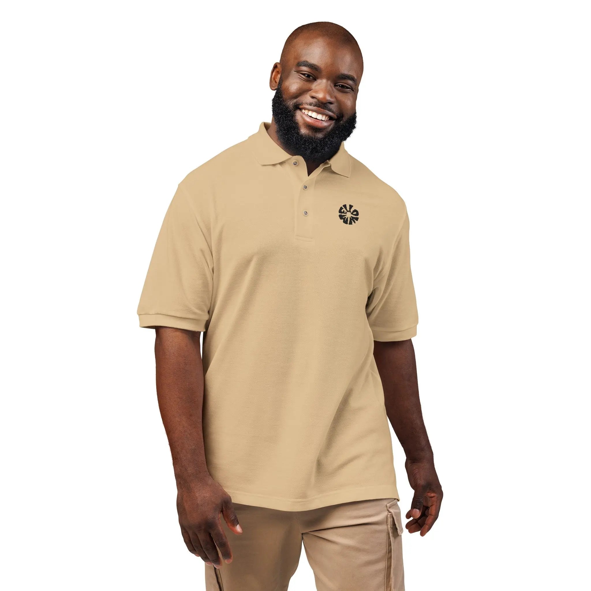 Mellow Embroidered Celtic Knot Polo Shirt — Classic Men's/Women's Casual Tee Printify