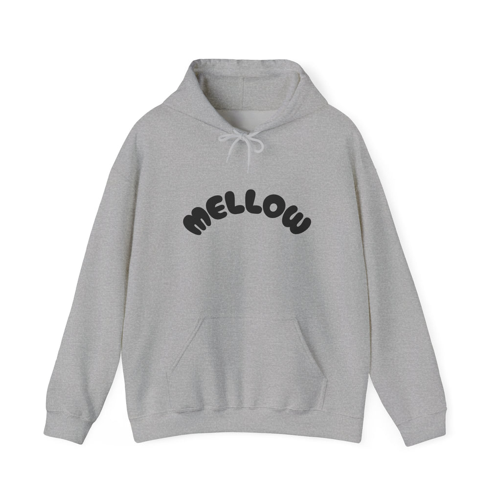 Mellow Hoodie | Minimal Retro Graphic Pullover Printify