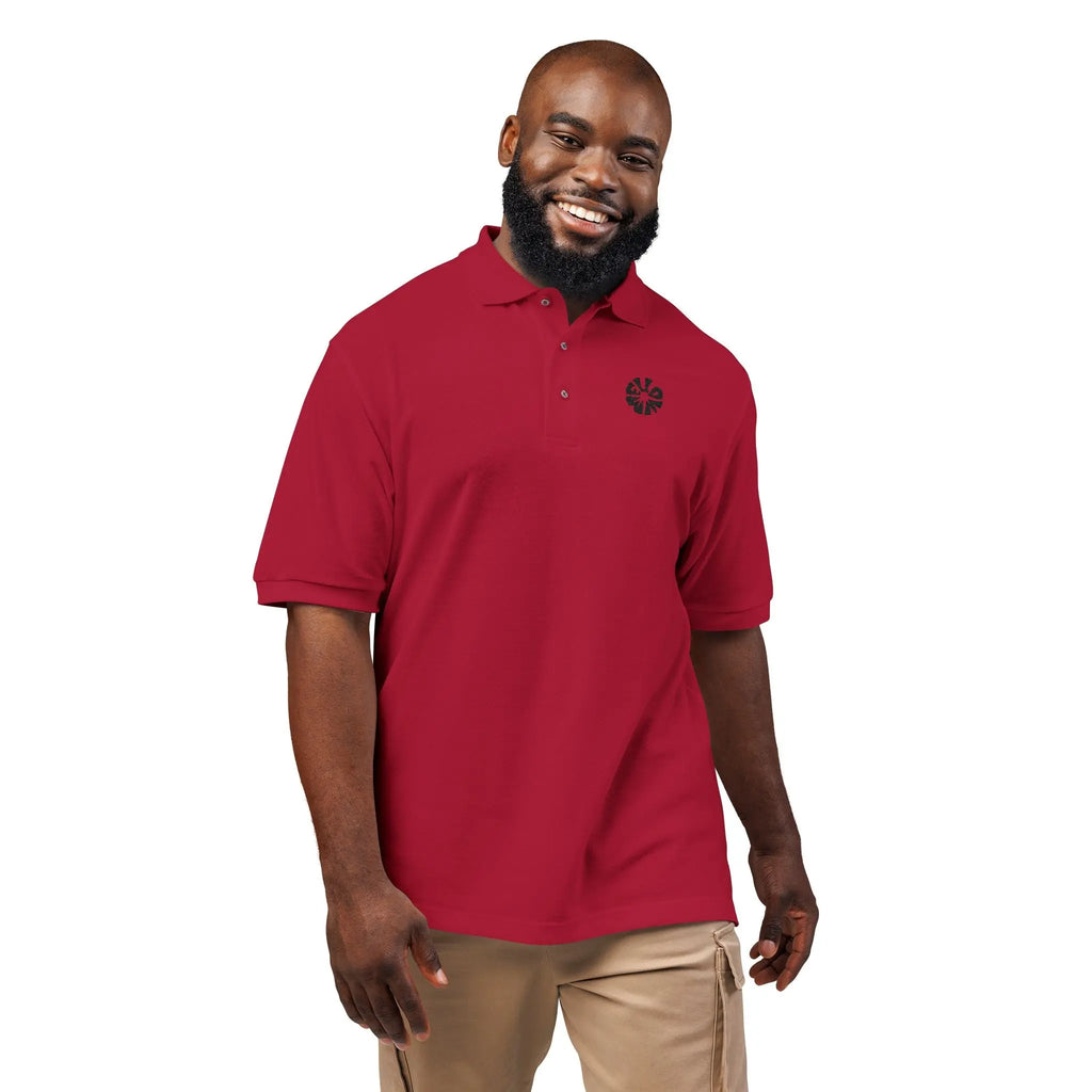 Mellow Embroidered Celtic Knot Polo Shirt — Classic Men's/Women's Casual Tee Printify