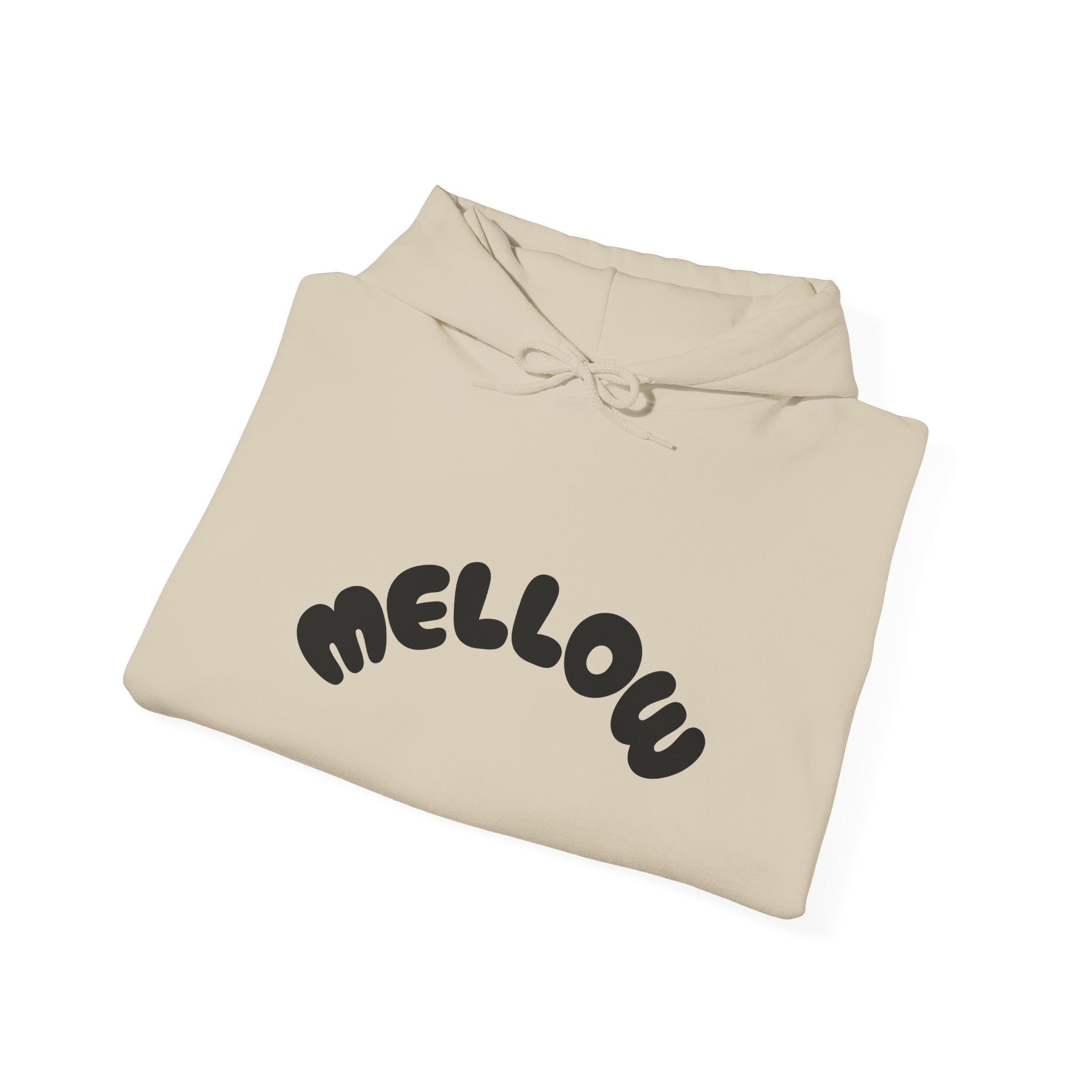 Mellow Hoodie | Minimal Retro Graphic Pullover Printify