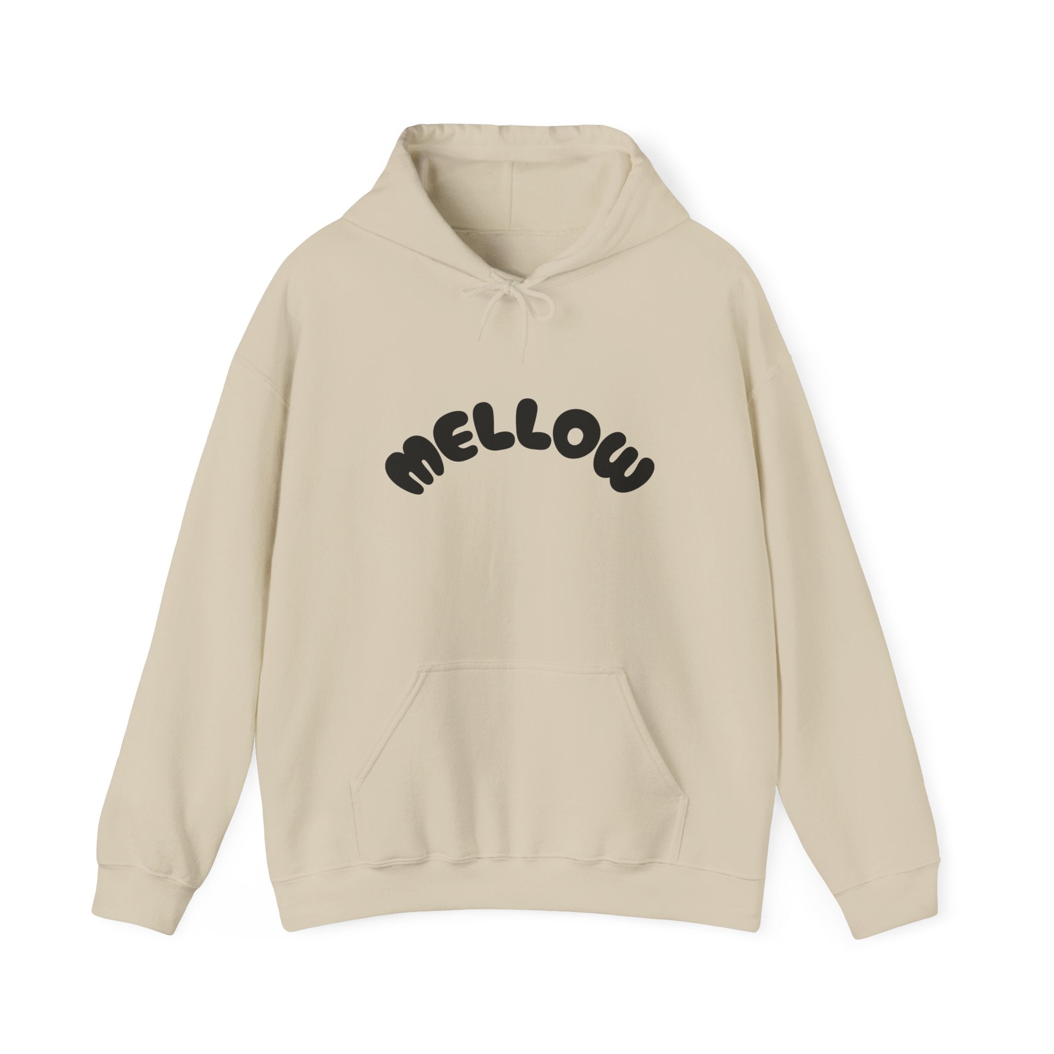 Mellow Hoodie | Minimal Retro Graphic Pullover Printify