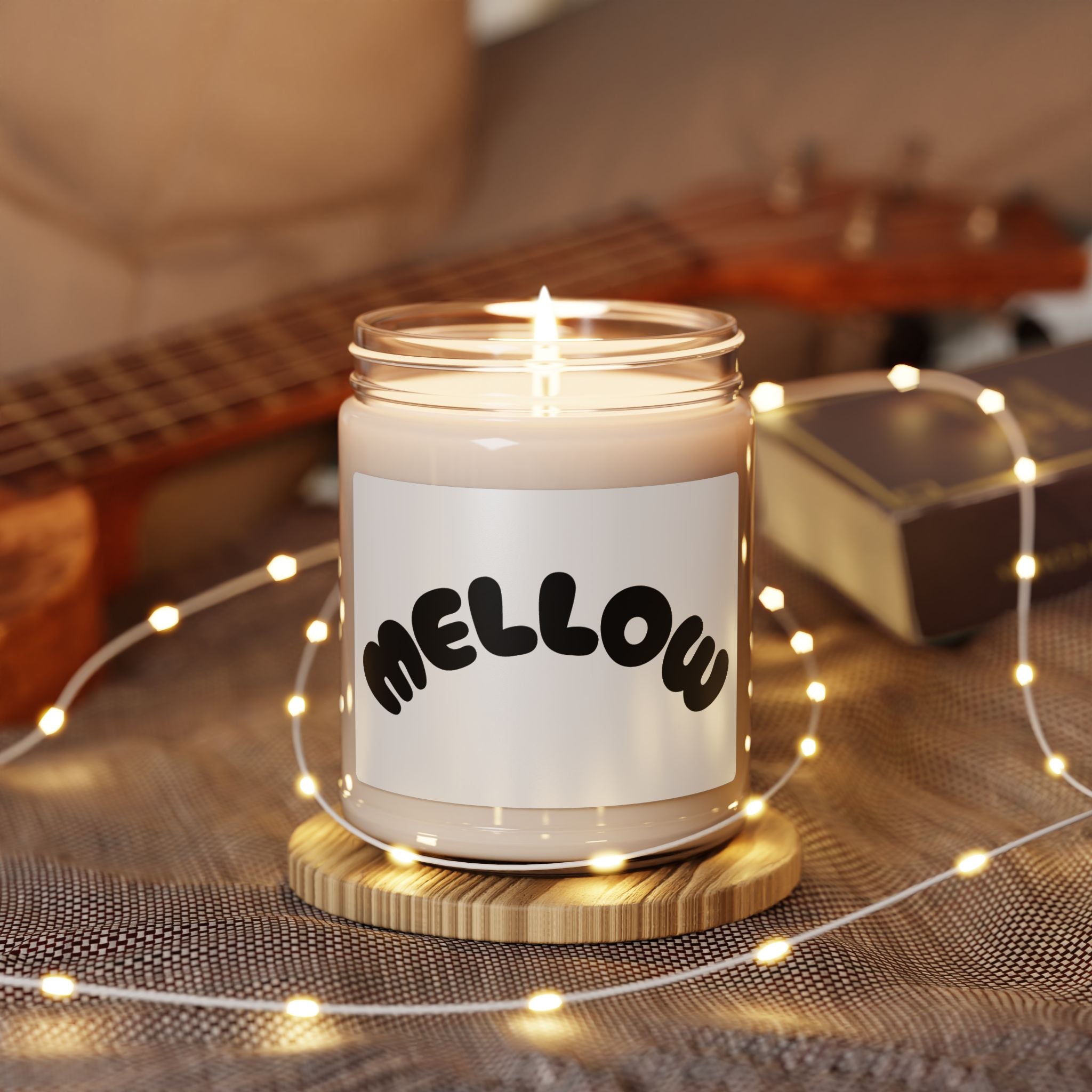 Mellow Soy Candle | 9oz Relaxing Aroma Jar Printify