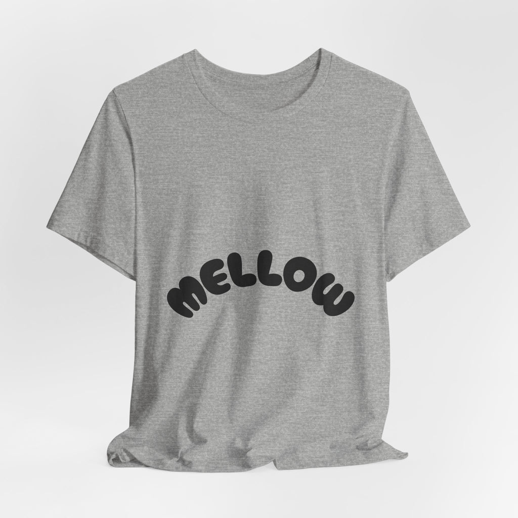 Retro Graphic Tee | Mellow Vintage Bubble Letter Printify