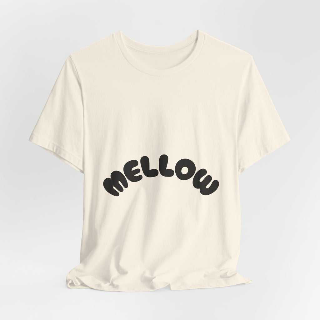 Retro Graphic Tee | Mellow Vintage Bubble Letter Printify