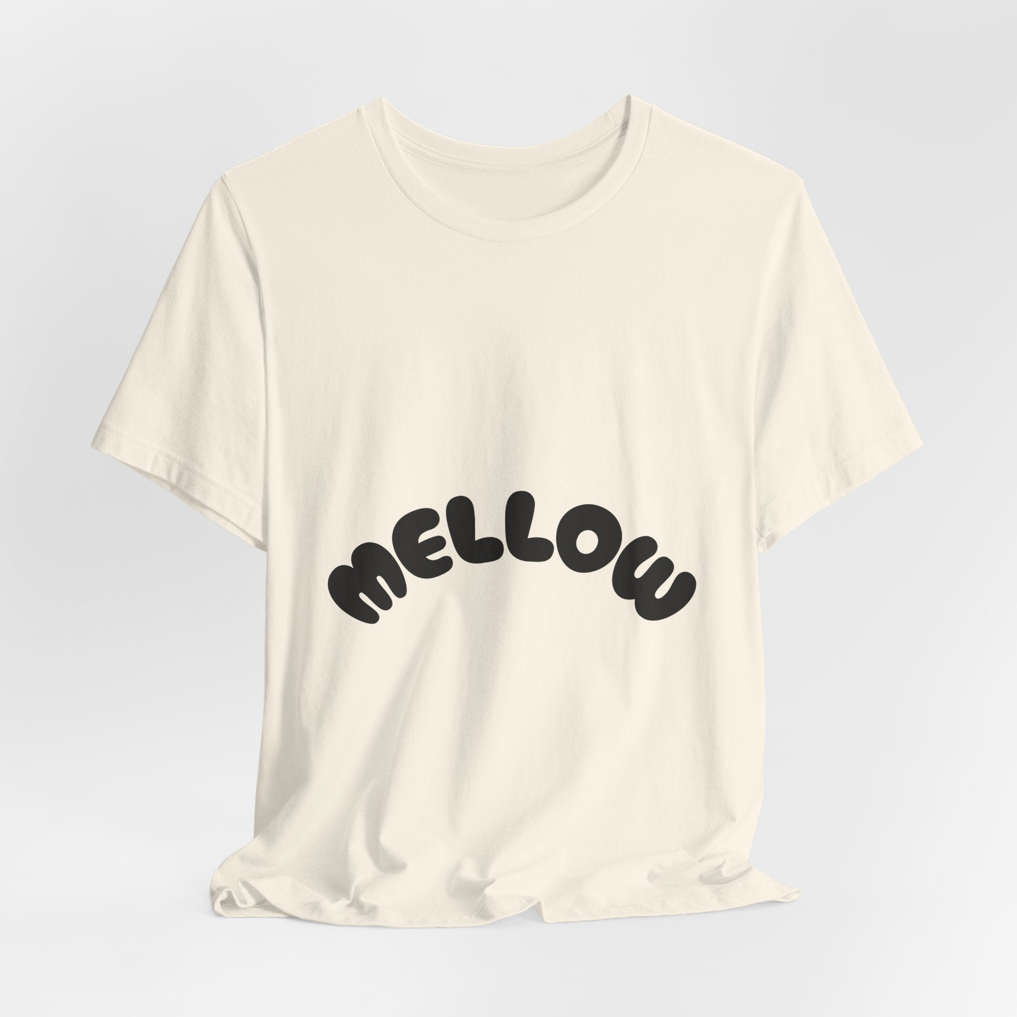 Retro Graphic Tee | Mellow Vintage Bubble Letter Printify