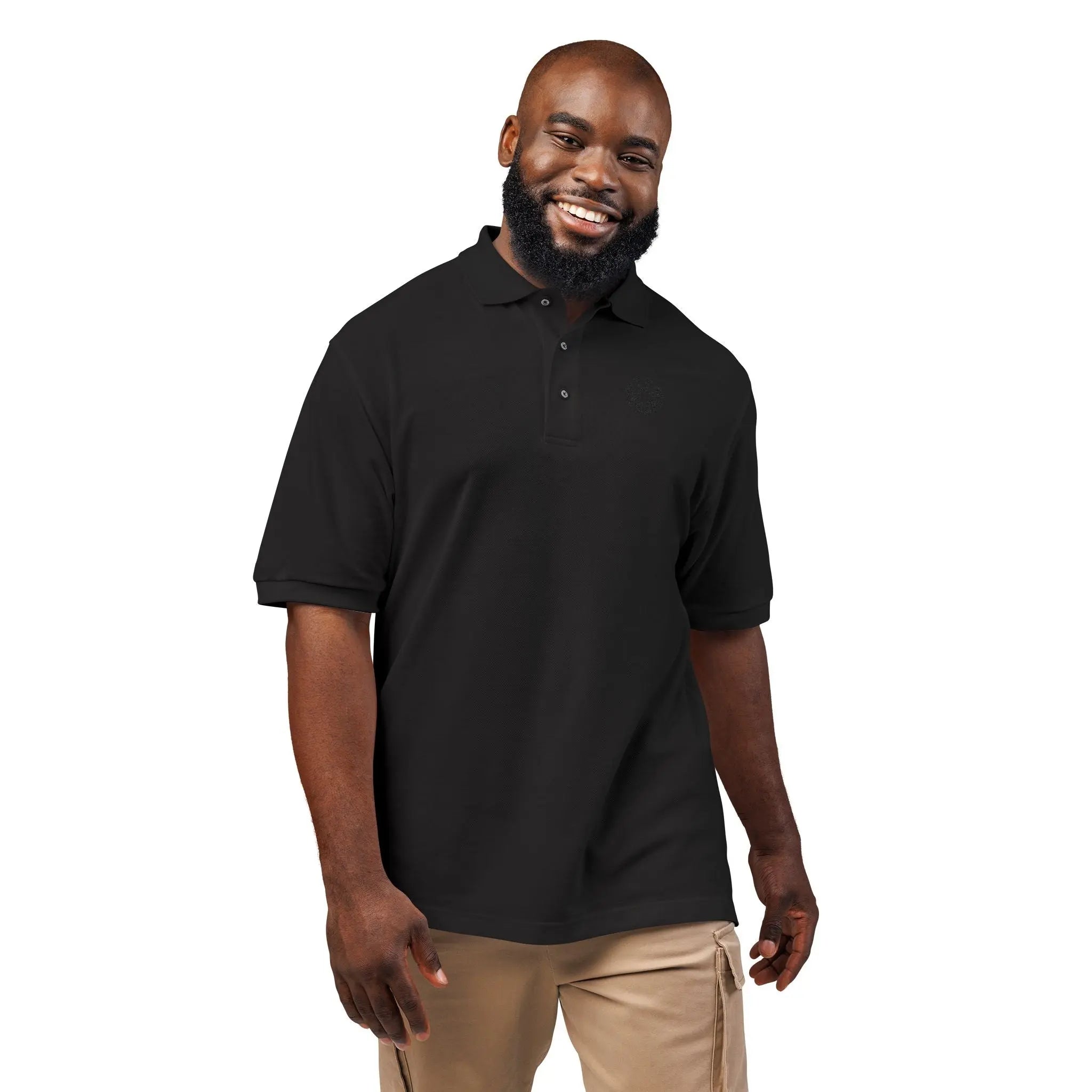 Mellow Embroidered Celtic Knot Polo Shirt — Classic Men's/Women's Casual Tee Printify