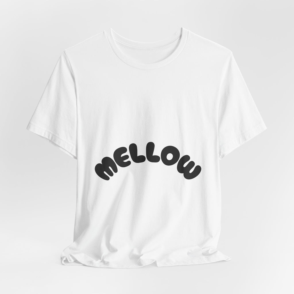 Retro Graphic Tee | Mellow Vintage Bubble Letter Printify